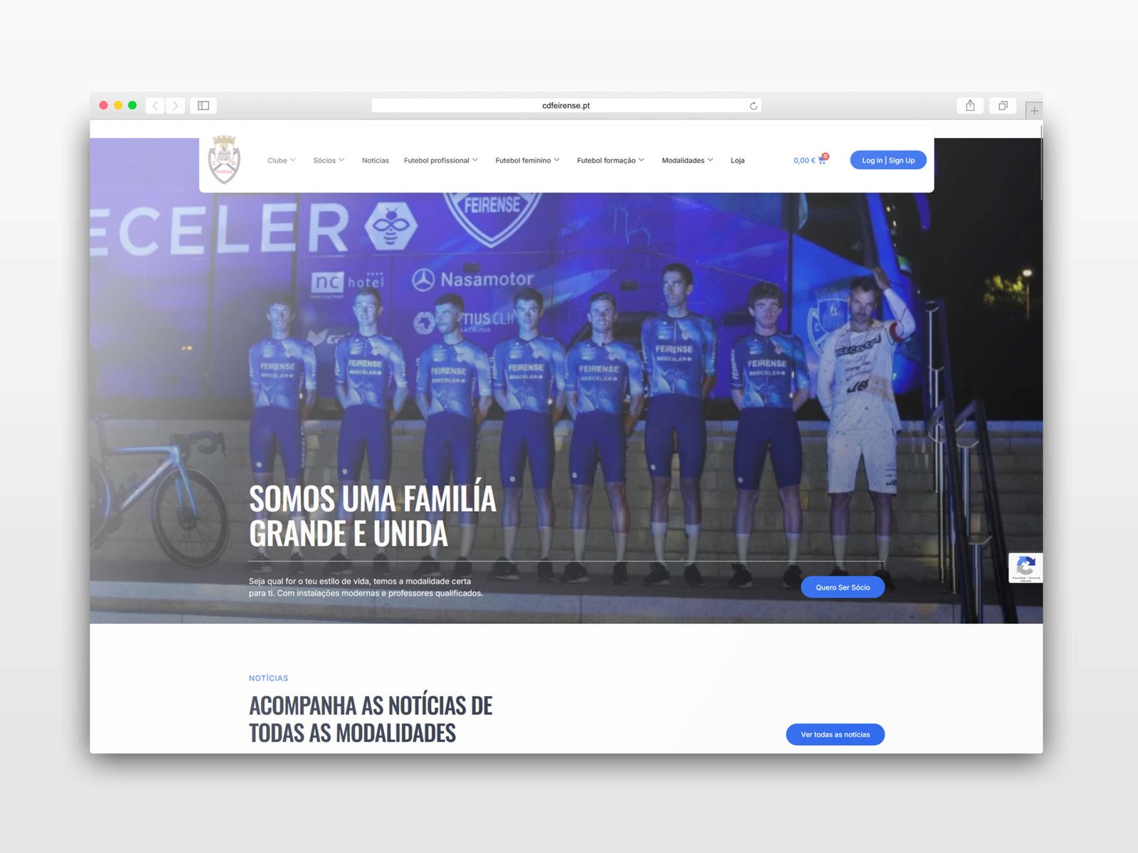 Website CD Feirense